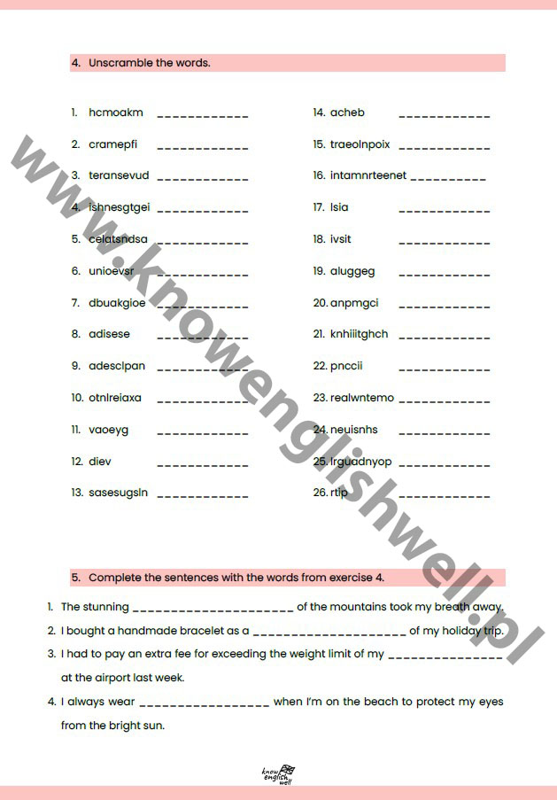 Summer Fun Exercises - obrazek 2