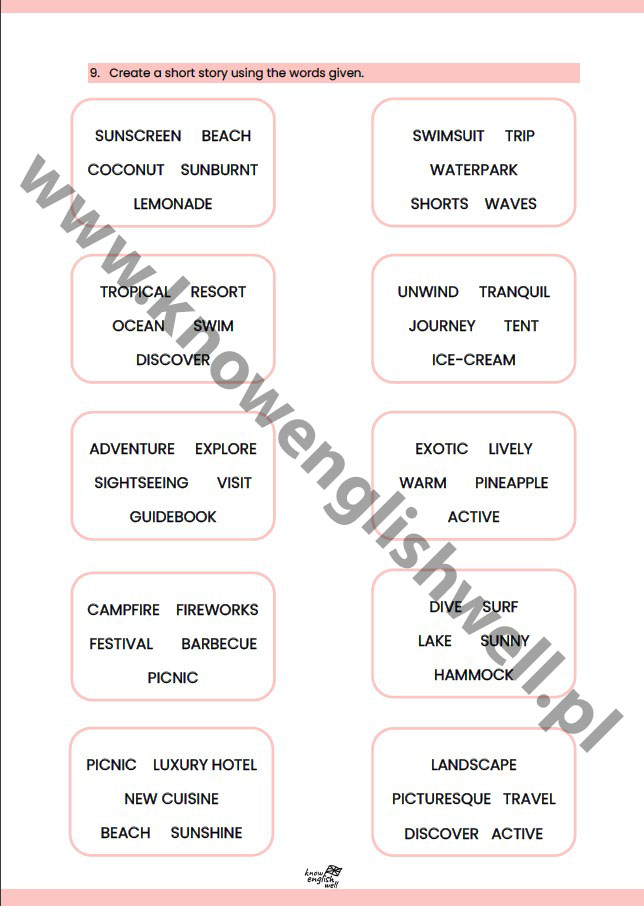 Summer Fun Exercises - obrazek 4