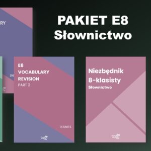 PAKIET E8: Słownictwo