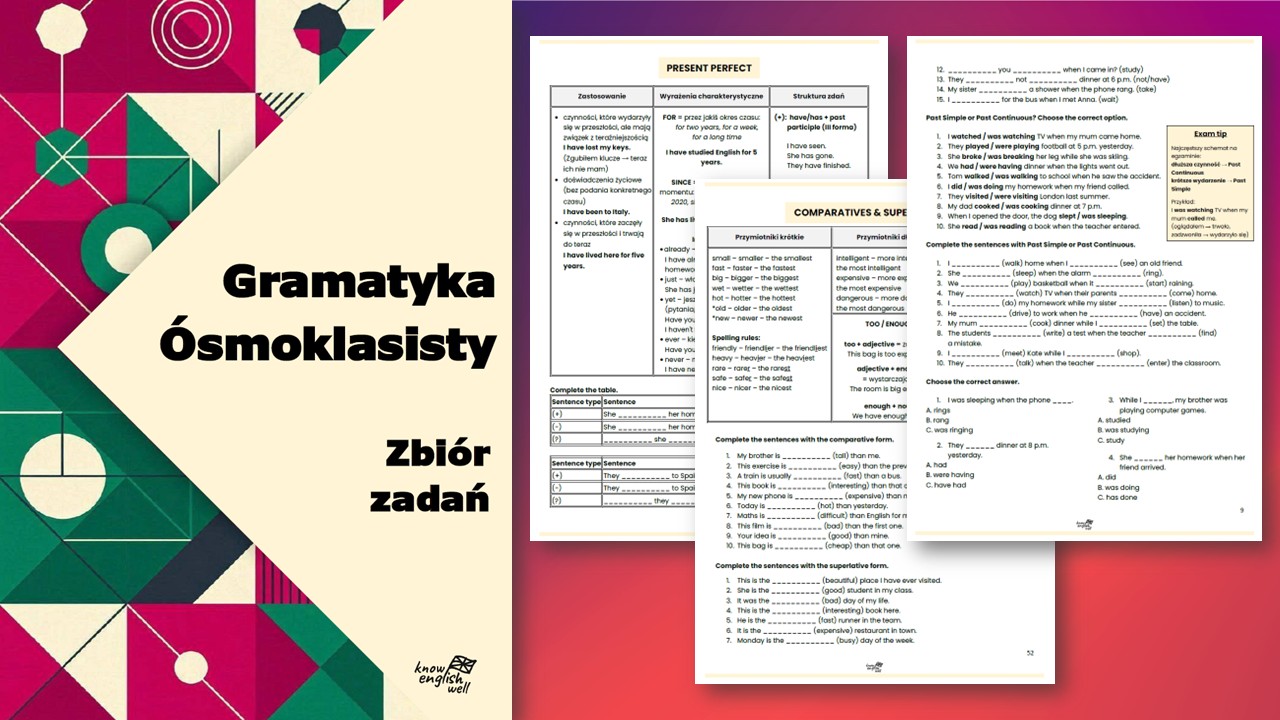 PAKIET E8: Gramatyka - obrazek 3
