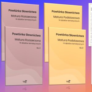 PAKIET Powtórka słownictwa. Matura podstawowa i rozszerzona